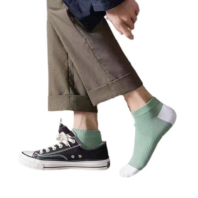 Cotton Crew Sock Pack - Breathable Cotton Low Cut Ankle Socks
