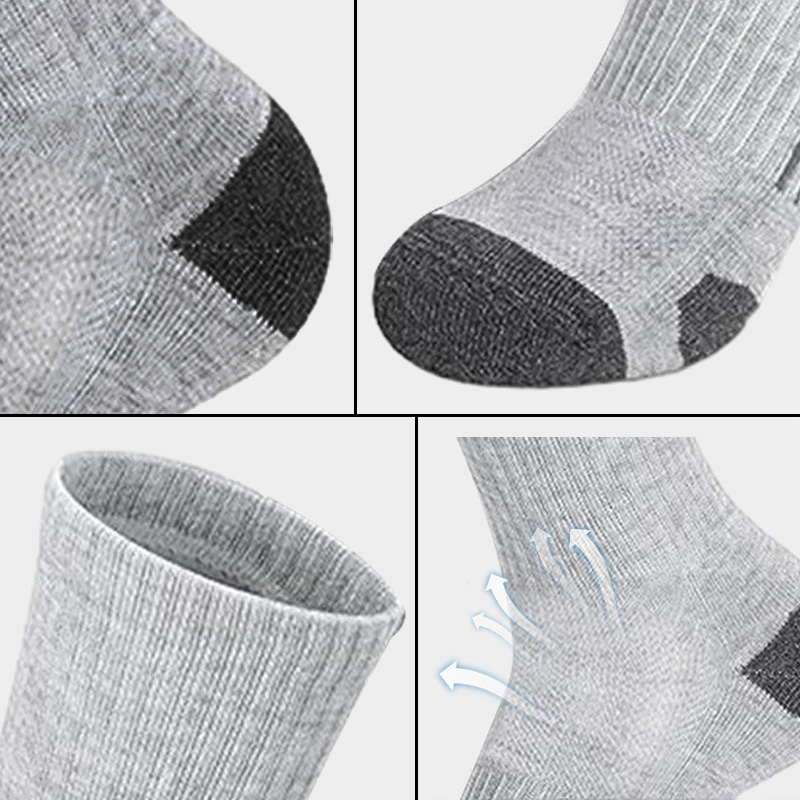 Men's 6 Pairs Pack High Perfor - Cotton Crew Sock Pack avaliação e preço