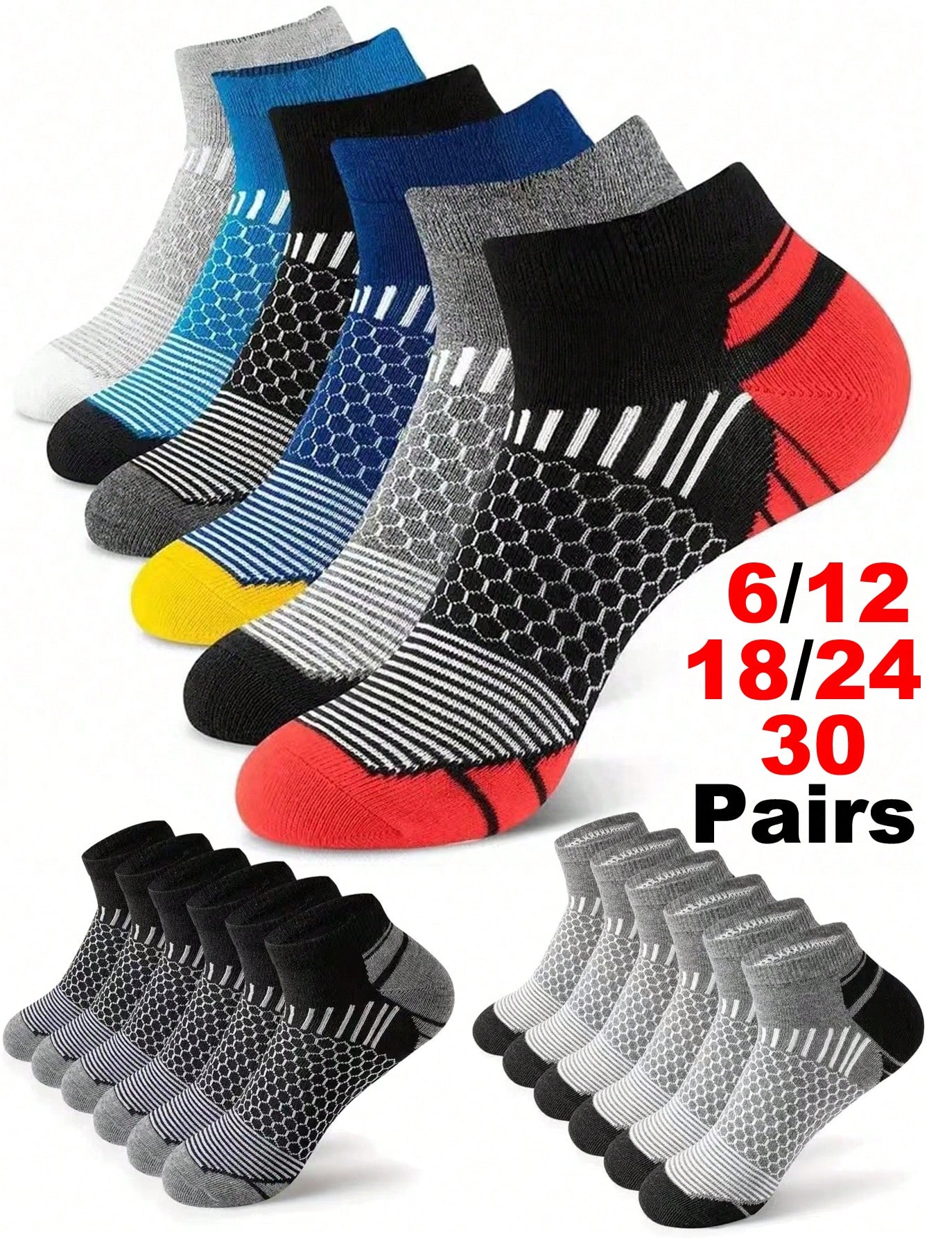 Men's Athletic Socks Ankle Run - Ankle Sock Low Cut avaliação e preço