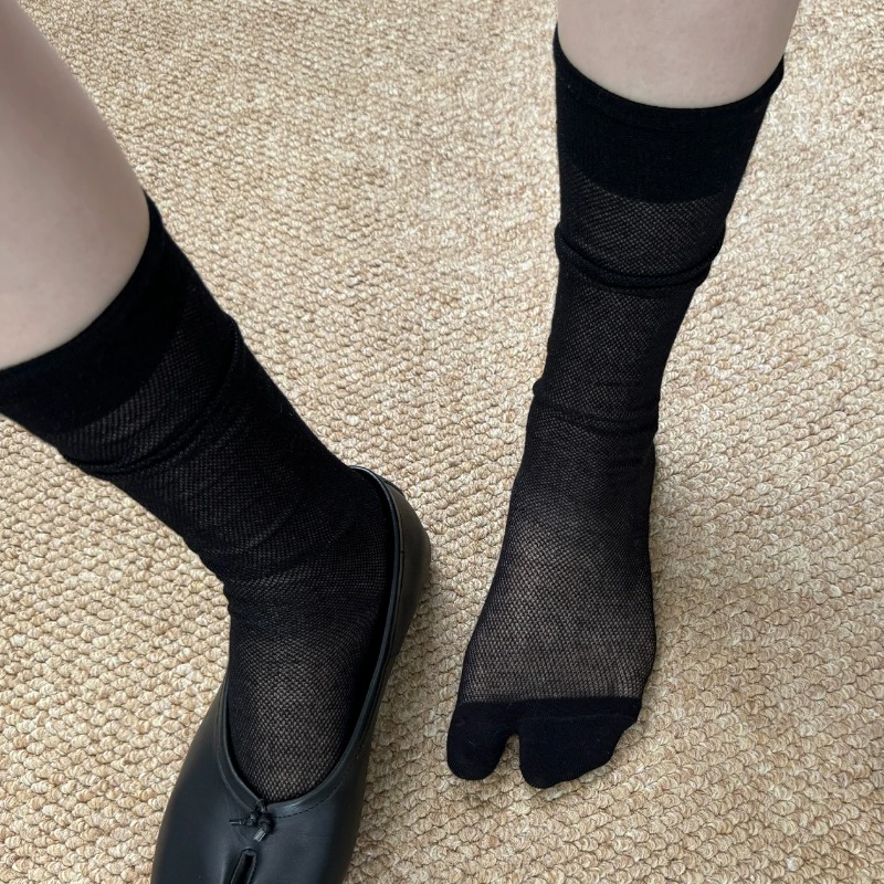 White Split Toe Socks for Wome - Toe Sock Split avaliação e preço