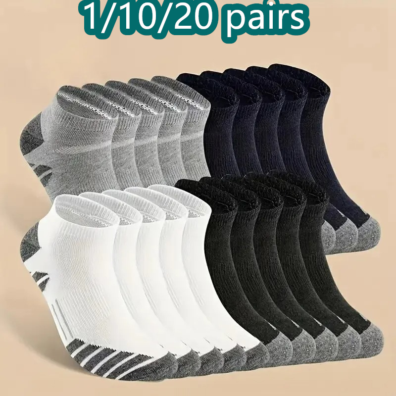 1/10/20 Pairs Ankle Athletic R - Athletic Sock Cushion avaliação e preço