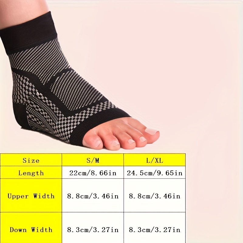 1Pc Knitted breathable Ankle S - Ankle Brace Sock avaliação e preço