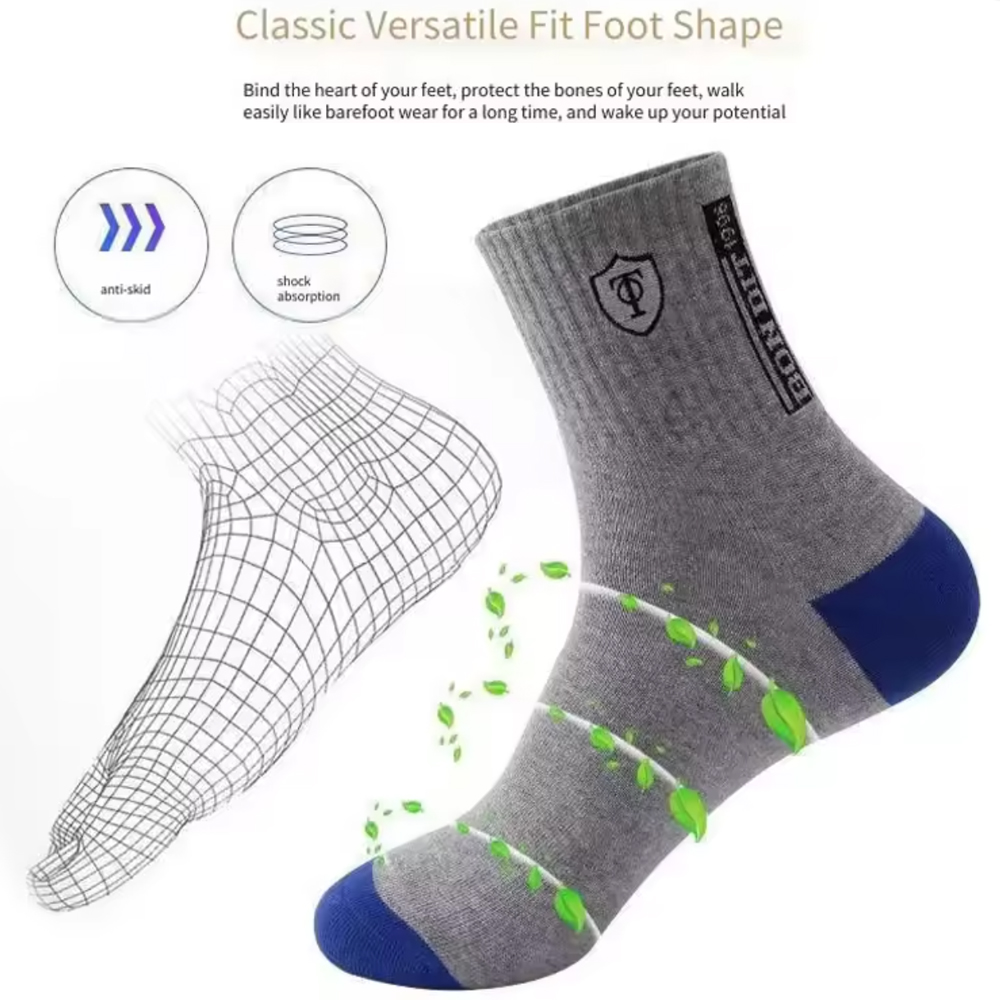 Men's 20-Pack Premium Thermal  - Cotton Crew Sock Pack avaliação e preço