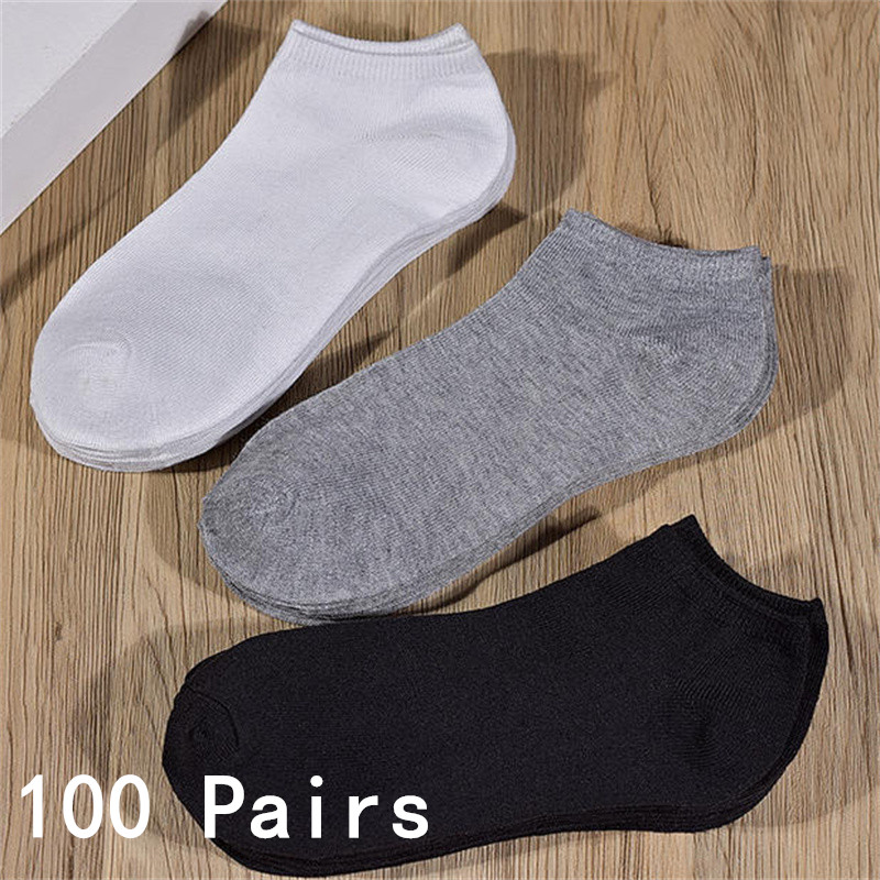 Wholesale 50/100 Pairs Invisib - No Show Sock Women avaliação e preço