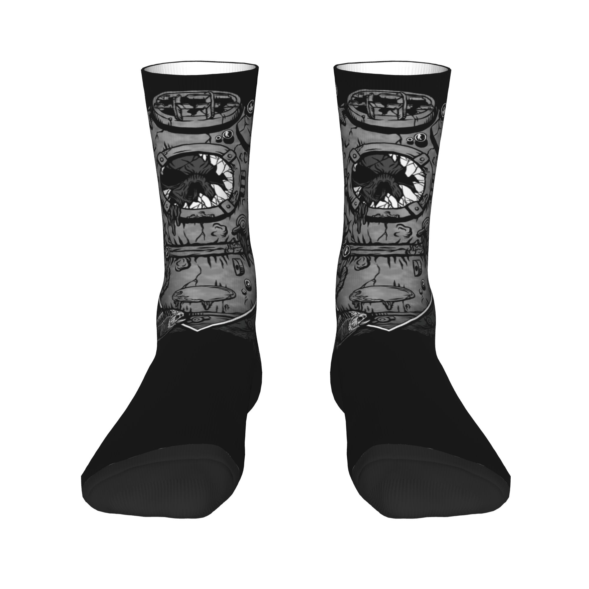 Custom Funny Mens Scuba Diving - Dress Sock Men avaliação e preço
