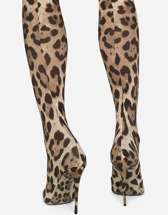 Sexy Leopard Over-the-Knee Str - Knee High Sock Women avaliação e preço