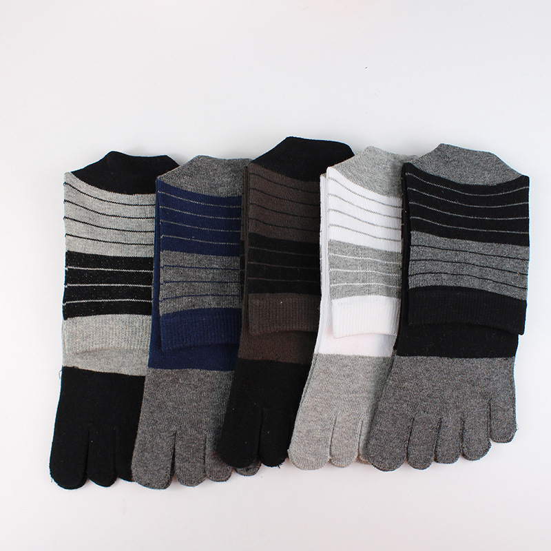 3/5 Pairs Men Five Toe Crew So - Toe Sock Split avaliação e preço