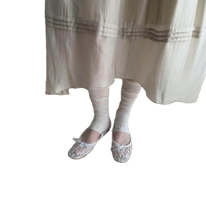 1 Pair Sheer Mesh Slouchy Leg  - Boot Sock Slouchy avaliação e preço