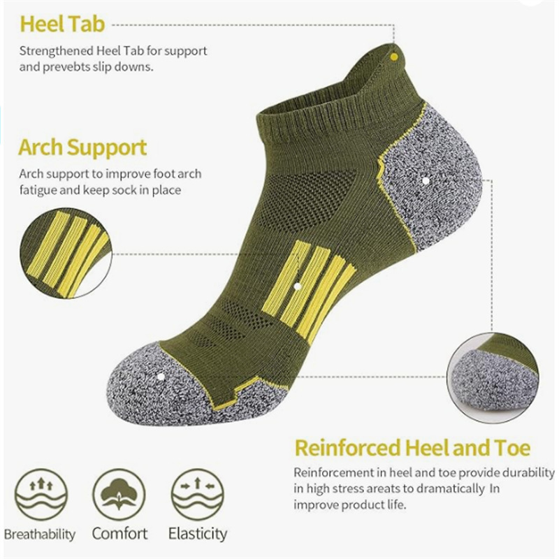Men's Vibrant Multicolor Strip - Ankle Sock Low Cut avaliação e preço
