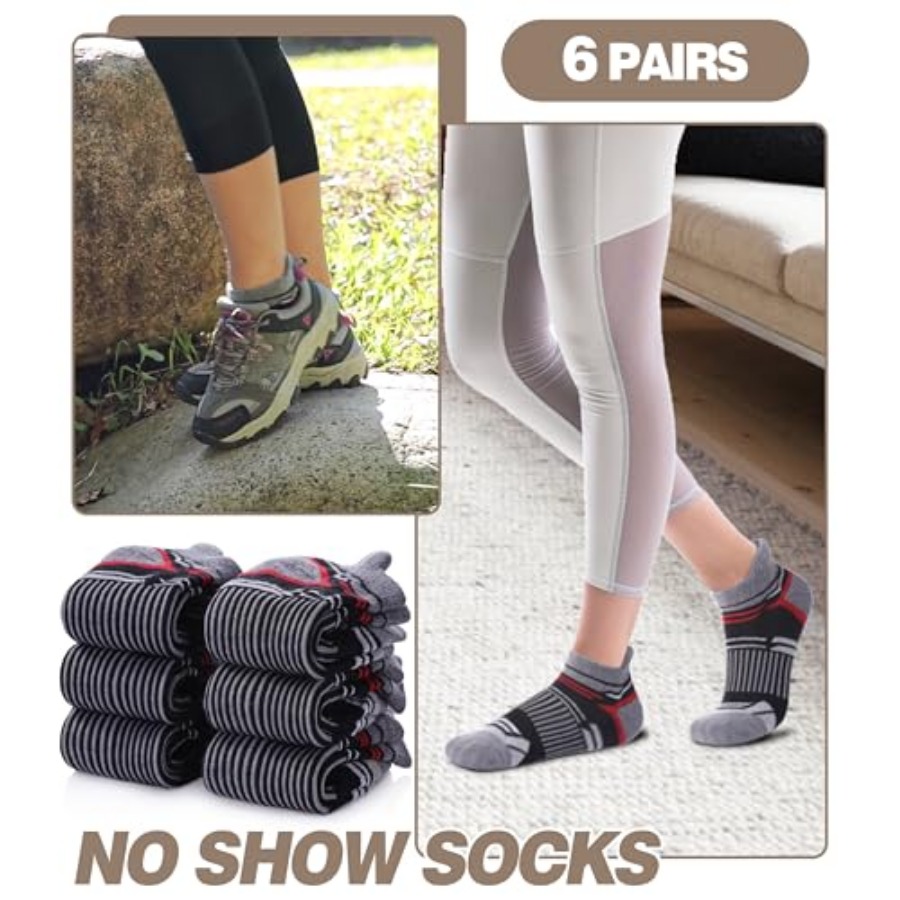 LANLEO Merino Wool Ankle Runni - Wool Hiking Sock avaliação e preço