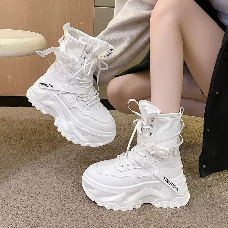 Fashion Women Chunky Platform  - No Show Sock Women avaliação e preço