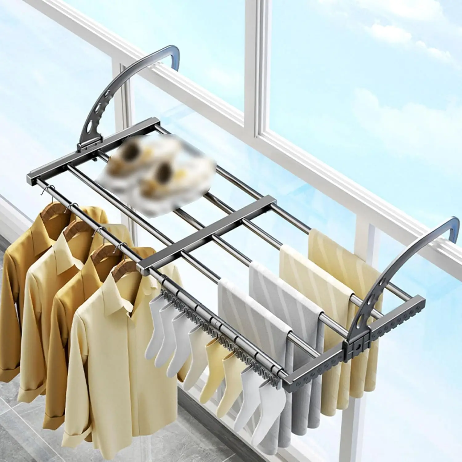 Heavy-Duty Foldable Radiator C - Sock Organizer Tray avaliação e preço