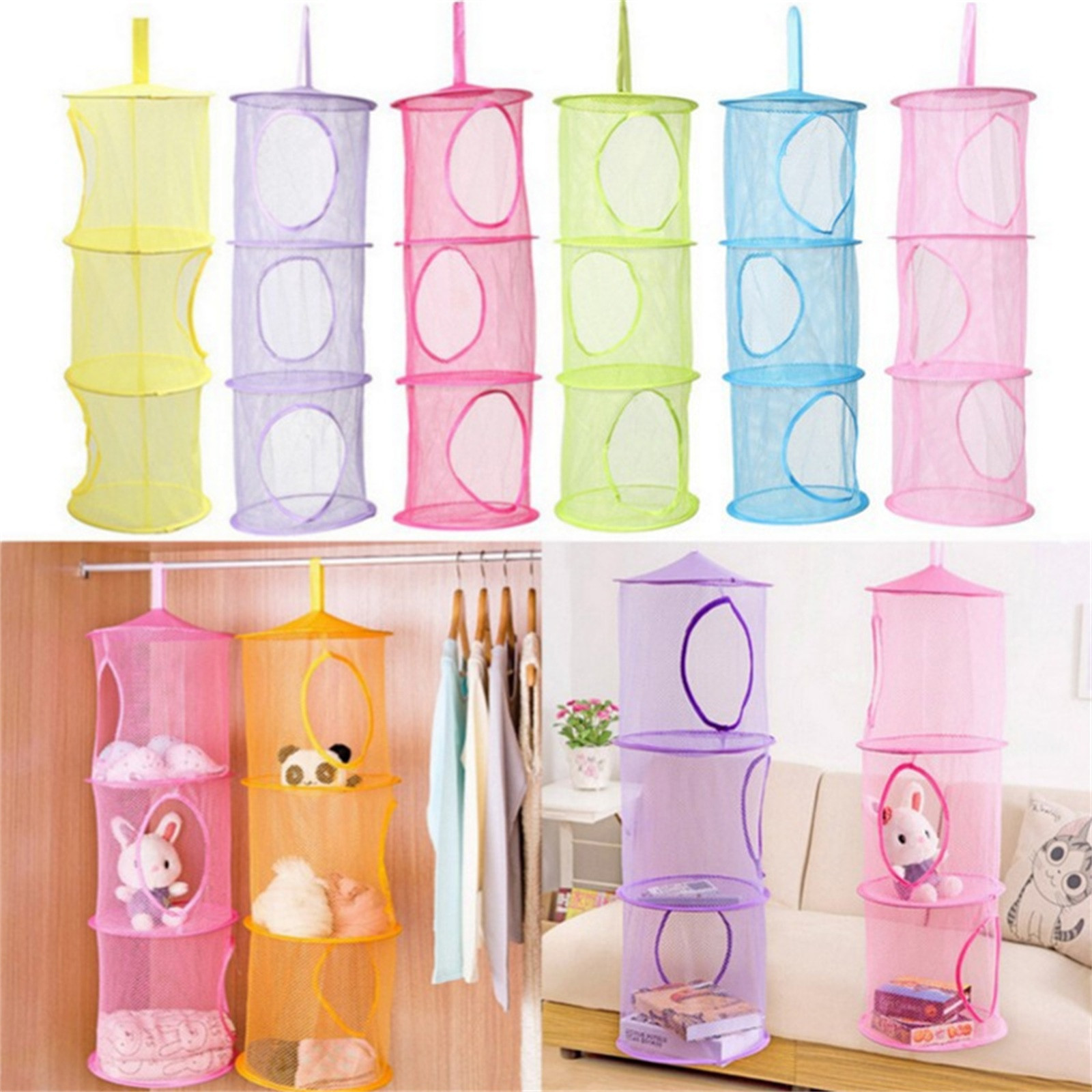 Hanging Mesh Stuffed Animal St - Sock Organizer Tray avaliação e preço