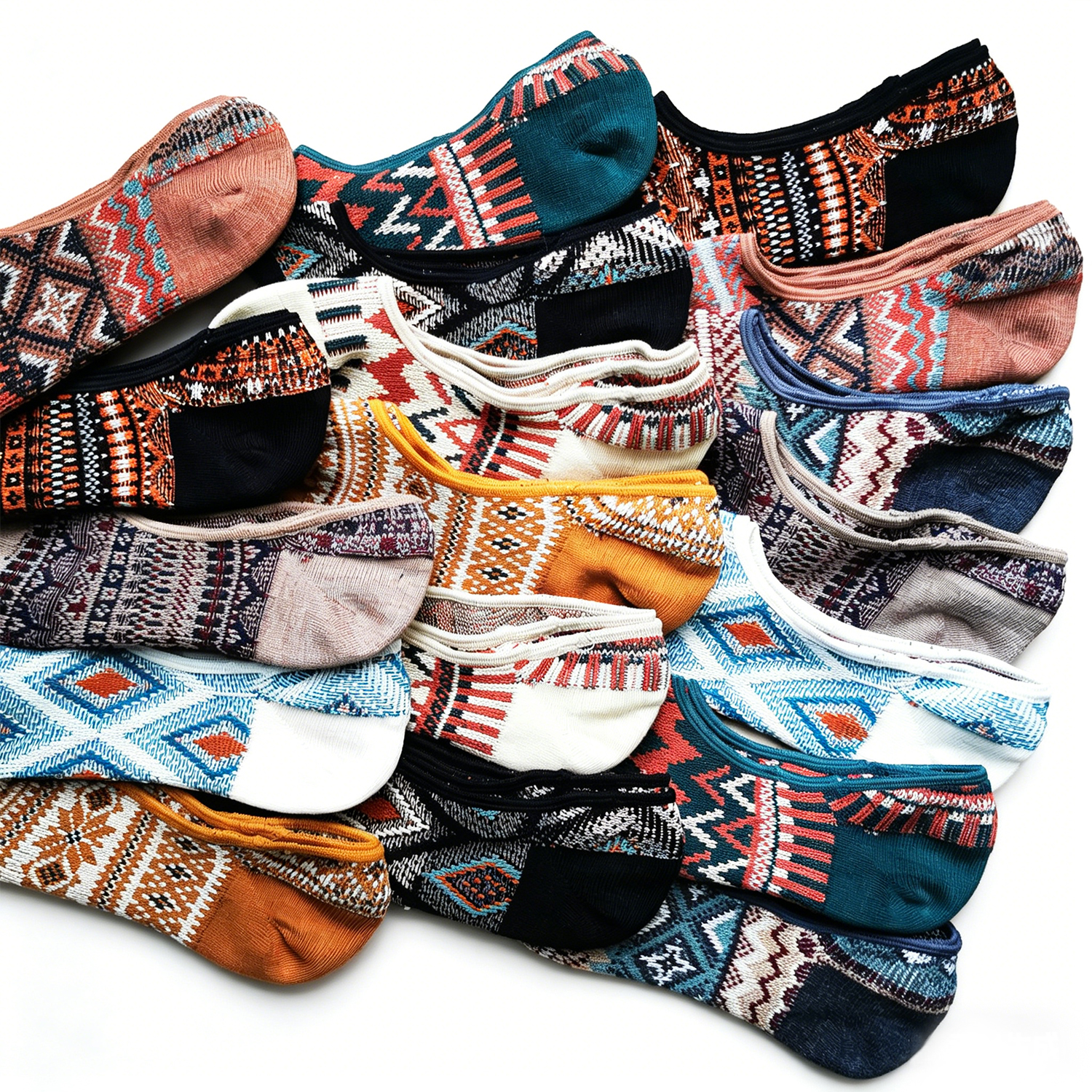 10/20 Pairs No Show Socks Men  - No Show Sock Women avaliação e preço