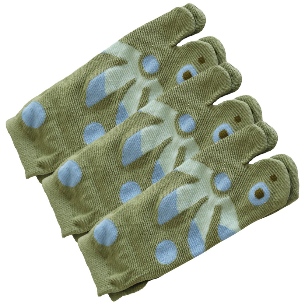 3Pairs Two Toe Socks Cotton Sp - Toe Sock Split avaliação e preço