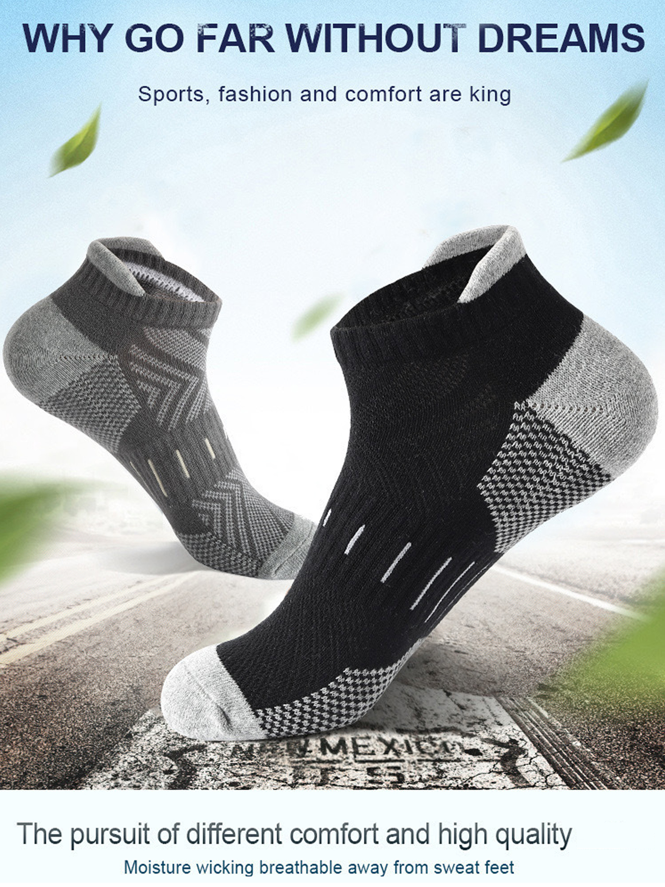 6/12Pairs Men's Arrow Print An - Athletic Sock Cushion avaliação e preço