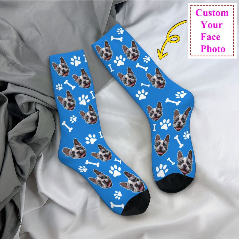 Novelty Men's Custom Dog Dress - Dress Sock Men avaliação e preço