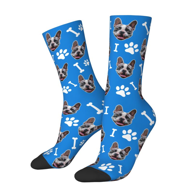 Novelty Men's Custom Dog Dress - Dress Sock Men avaliação e preço
