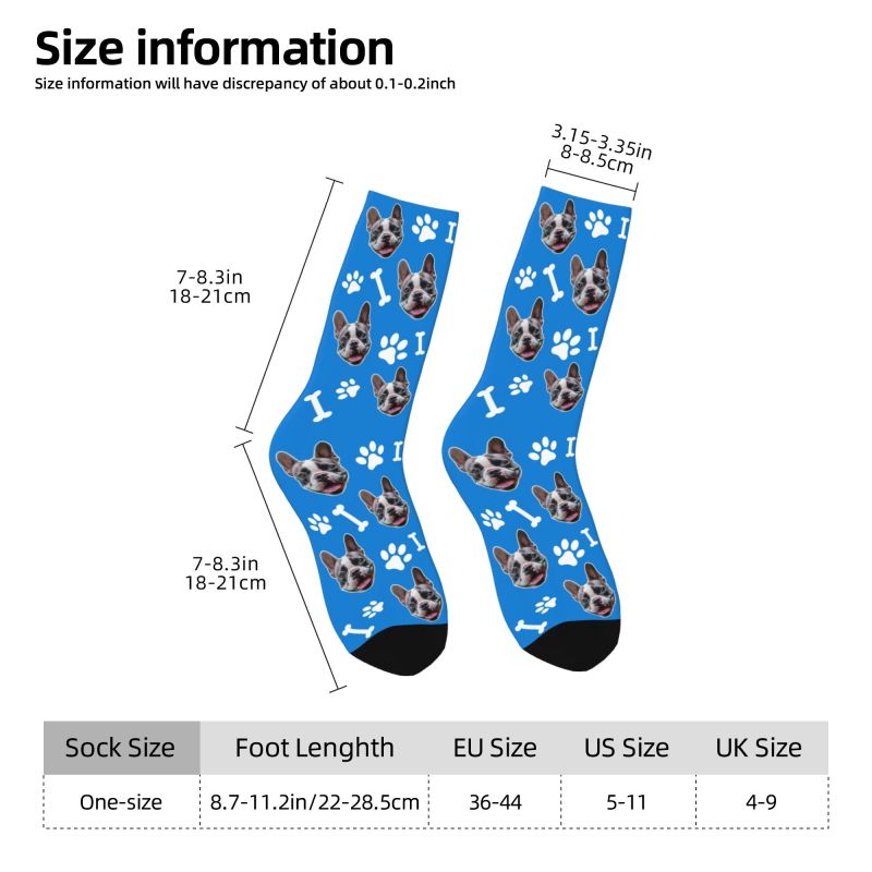 Novelty Men's Custom Dog Dress - Dress Sock Men avaliação e preço
