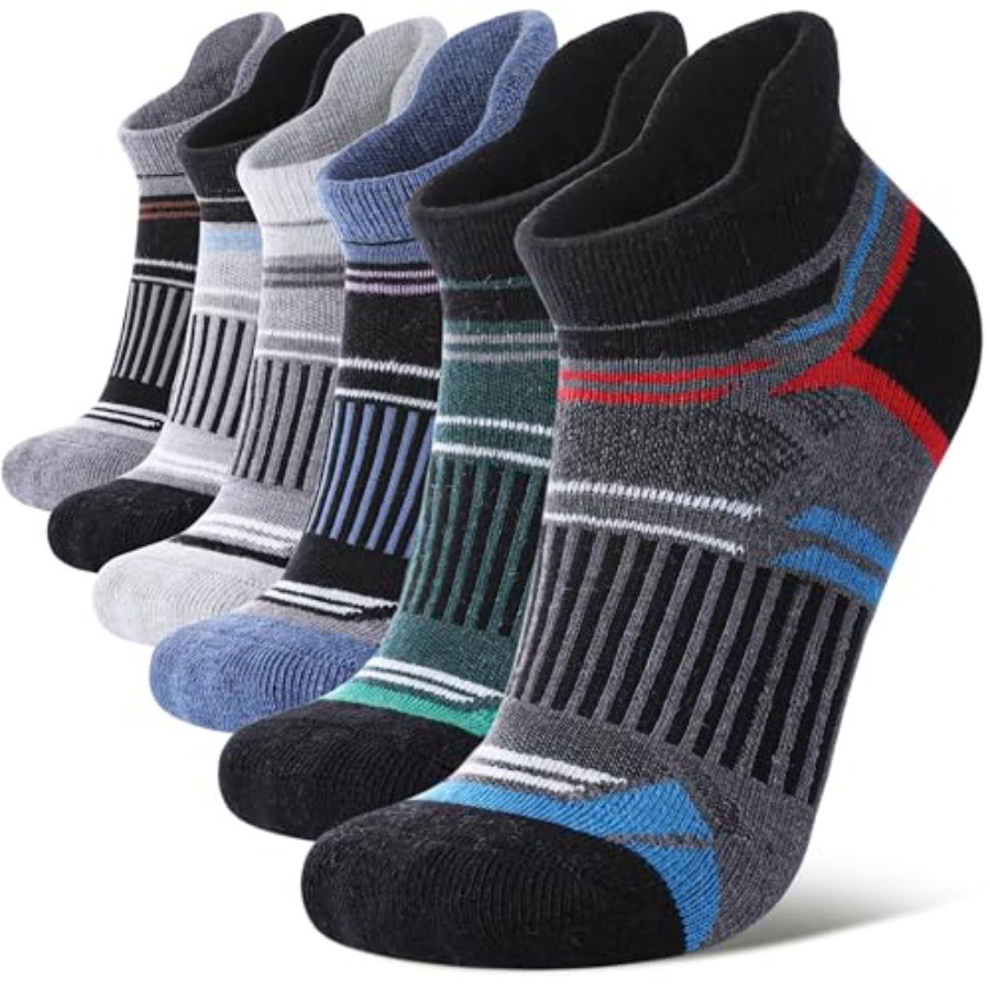 LANLEO Merino Wool Ankle Runni - Wool Hiking Sock avaliação e preço