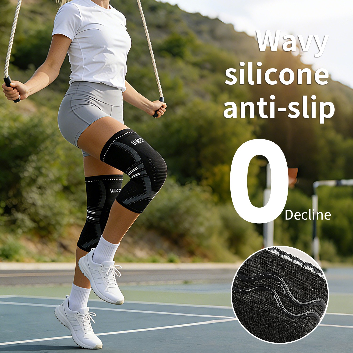 1PCS Knee Brace for Women & Me - Compression Sleeve Calf avaliação e preço