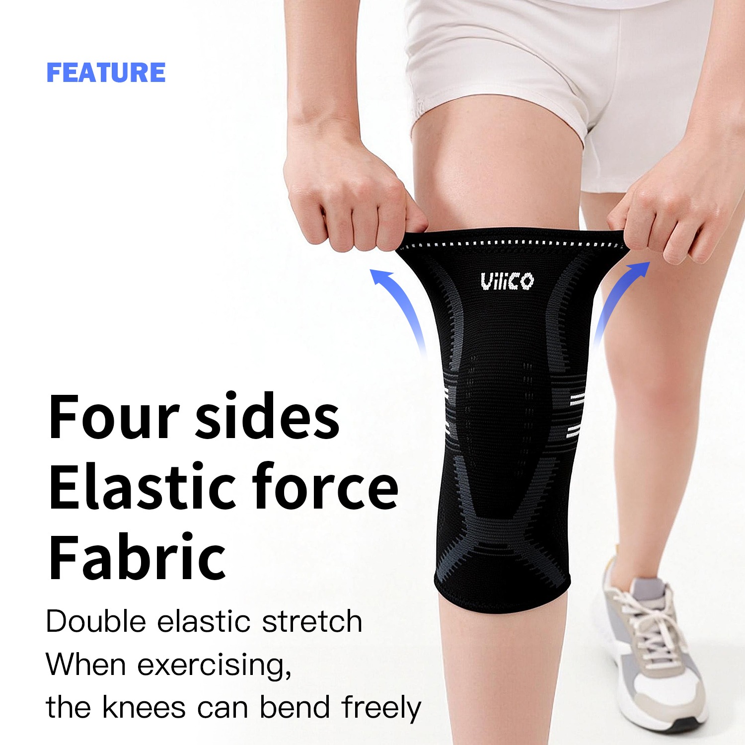 1PCS Knee Brace for Women & Me - Compression Sleeve Calf avaliação e preço